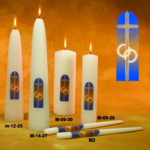 Cierges d'autel - Grand diamètre - Chandelles Tradition Candles